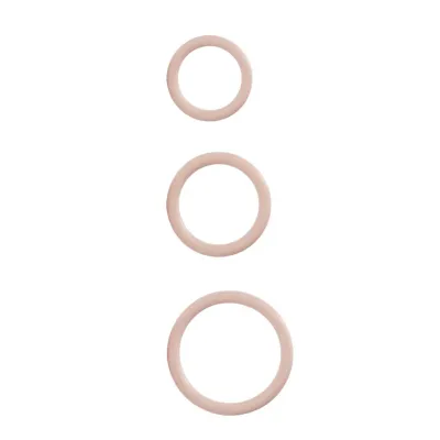 California Exotic Silicone Penis Rings Set of Three
