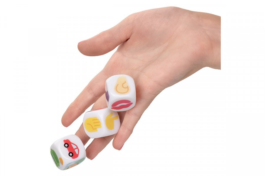 Emojigasm dice