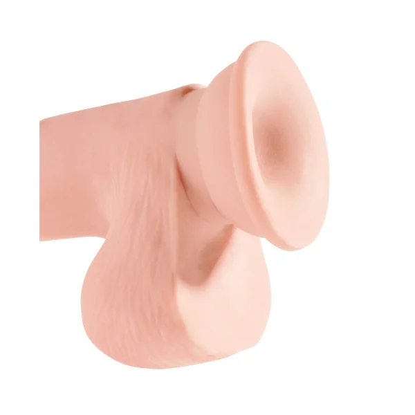 King Cock Plus 7.5 Inch Triple Density Cock With Balls Dildo