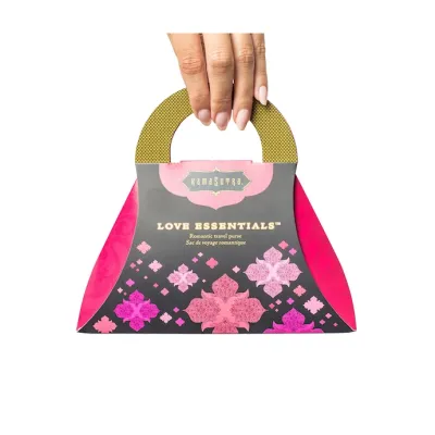 Kama Sutra Love Essentials Romantic Travel Purse Pink