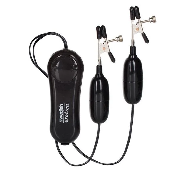 Nipple Play Vibrating Nipple Clamps Black — image 5 of 8