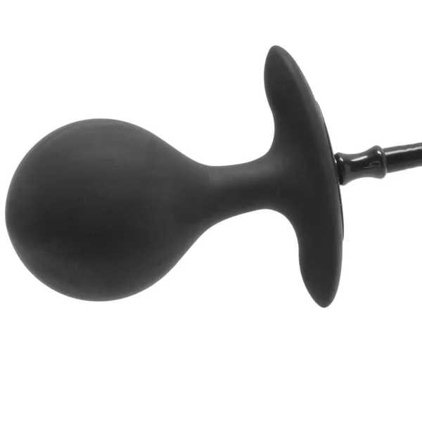 Weighted Silicone Inflatable Plug, Large