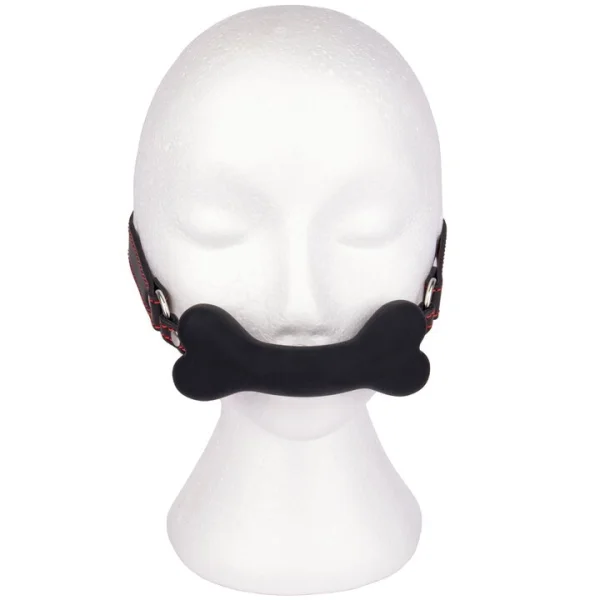 Bondara Bone Me Faux Leather and Silicone Bit Gag — image 4 of 4
