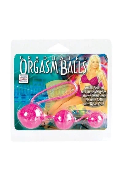 Graduated Orgasm Balls - Pink
