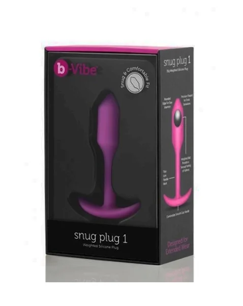 B-VIBE - SNUG PLUG 1 - FUCHSIA
