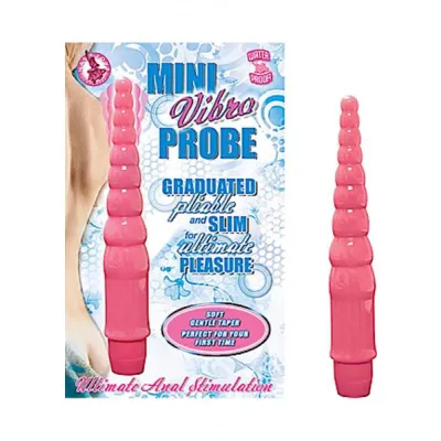 Mini Vibro Probe Waterproof 4 5 Inch Pink