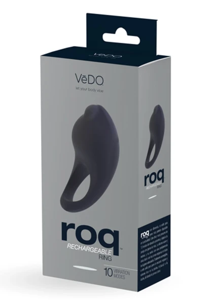 Vedo Roq Rechargeable Vibrating Silicone Cock Ring