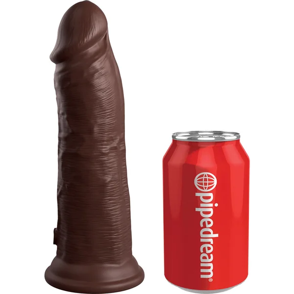 King Cock Elite 8 Inch Dual Density Cock Flesh Brown — image 11 of 13