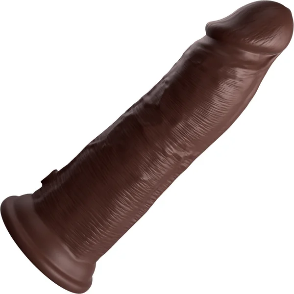 King Cock Elite 8 Inch Dual Density Cock Flesh Brown — image 9 of 13