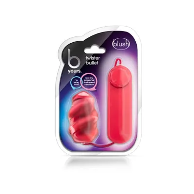 Blush B Yours Red Twister Bullet