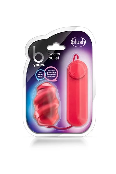 Blush B Yours Red Twister Bullet