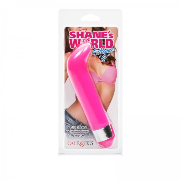 Silicone g-spot vibrator