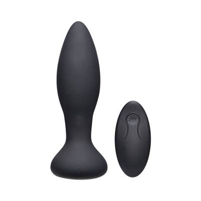 A play Anal Vibe Remote Controlled Experienced Plug Black 5 7 Inch