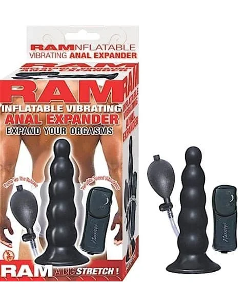 Ram Inflatable Vibrating Anal Expander Black — image 7 of 7