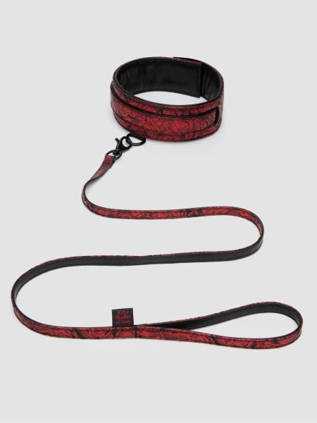 Fifty Shades of Grey Sweet Anticipation Faux Leather Collar and Lead