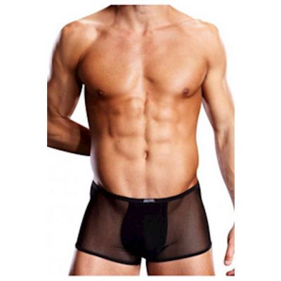 Micro Mesh Trunk Black Lxl