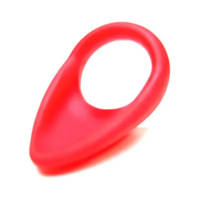 Tantus C sling 1 75 Teardrop Red