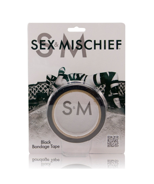 Sportsheets - S&M: Black Bondage Tape (SS100-10)