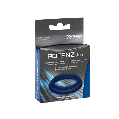 Potenzduo Cock Ring Blue Small
