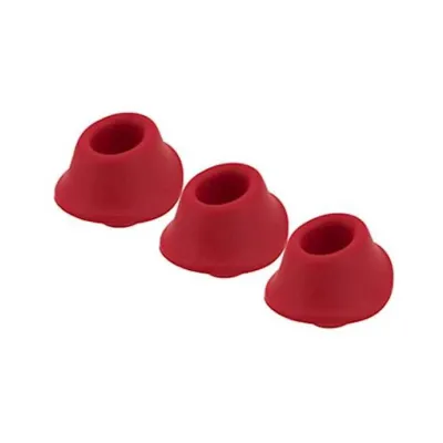 Womanizer Premium classic Silicone Heads 3 Pack Medium Red Medium