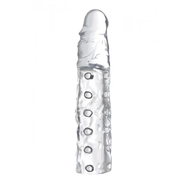 Size Matters 3 Inch Clear Penis Enhancer Sleeve — image 3 of 3