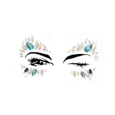 Desna Adhesive Face Jewels Sticker 6pk