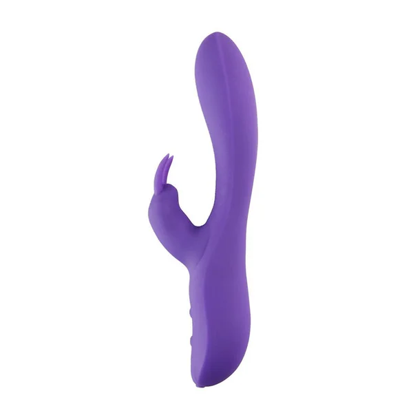 Brandii 10 Function Flexible Rabbit Silicone Waterproof Dual Motor Vibrator By Nu Sensuelle - Purple — image 6 of 8