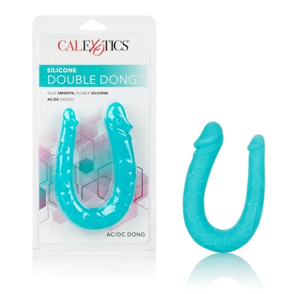 Silicone AC/DC Double Dong by CalExotics - Pink — image 22 of 25