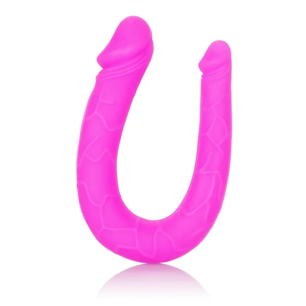 Silicone AC/DC Double Dong by CalExotics - Pink — image 19 of 25