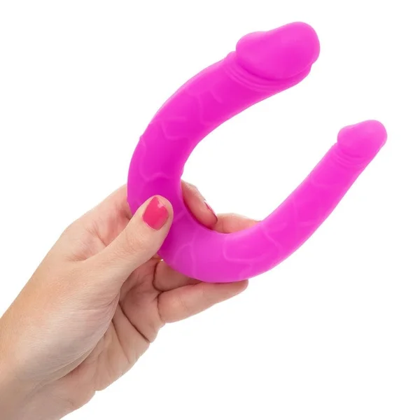 Silicone AC/DC Double Dong by CalExotics - Pink — image 21 of 25
