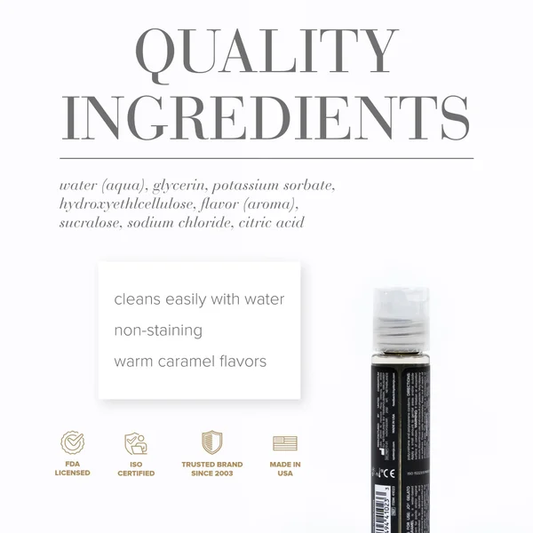 JO Gelato Salted Caramel Water Based Personal Lubricant 1 fl oz — image 8 of 10