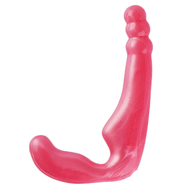 Platinum Premium Silicone Gal Pal Strapless Strap-On by Doc Johnson - Pink — image 4 of 5