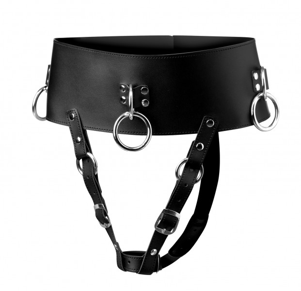 Forced Orgasm Wand Holder Belt