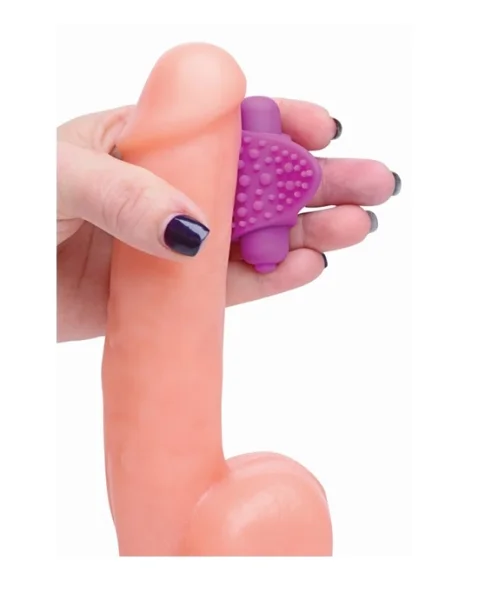 Versa Tingler Finger Vibe And Clit Stim - Purple