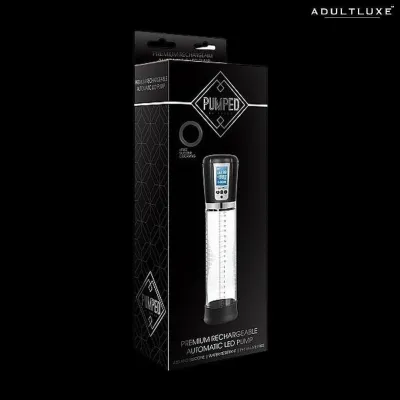 Pumped Premium Rechargeable Automatic LED Penis Pump