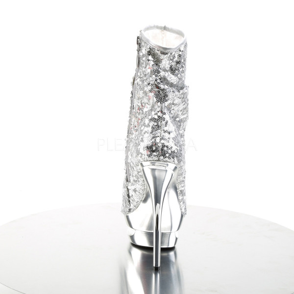 BLONDIE-R-1008 - 6" Sequined Open Toe Ankle Boot — image 4 of 12