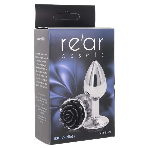 Rear Assets Small Rose Aluminum Plug