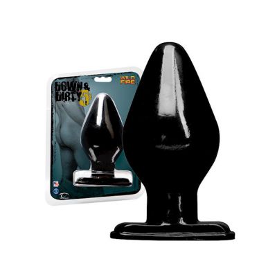 Wildfire Down Dirty 5 5 Inch Butt Plug Black