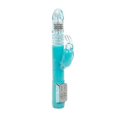Dazzle Xtreme Thruster Rabbit Vibrator Turquoise