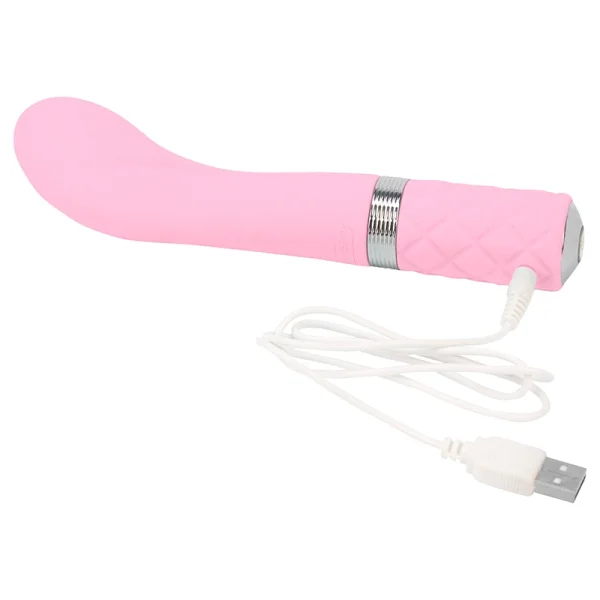 Pillow Talk Sassy Silicone Waterproof Rechargeable G-Spot Vibrator - Pink