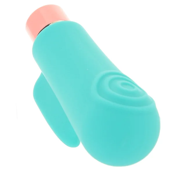 Aria Sensual AF Rechargeable Waterproof Silicone Clitoral Vibrator By Blush - Teal