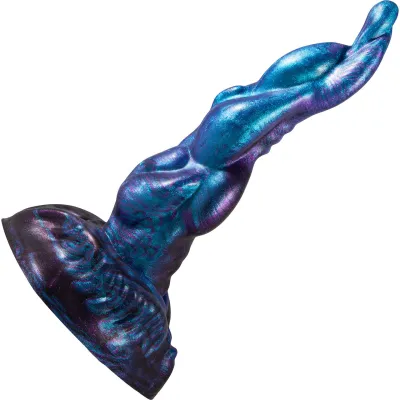 The Diabolus Demon 6 75 Silicone Dildo By Uberrime Small Beelzebub Blue