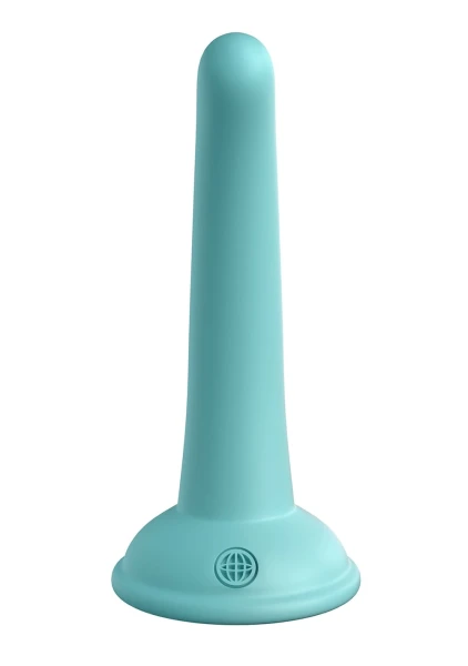 Dillio Platinum Curious Five Silicone 5" Suction Cup Dildo - Lavender