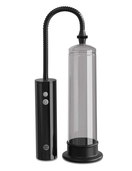 Pump Worx Beginners Rechargeable Auto Vac Kit -  Smoke - Black