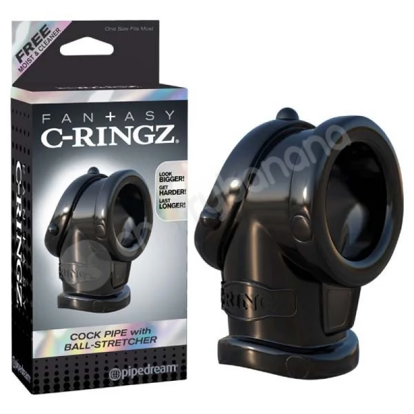 Fantasy C-Ringz - Cock Pipe with Ball-Stretcher