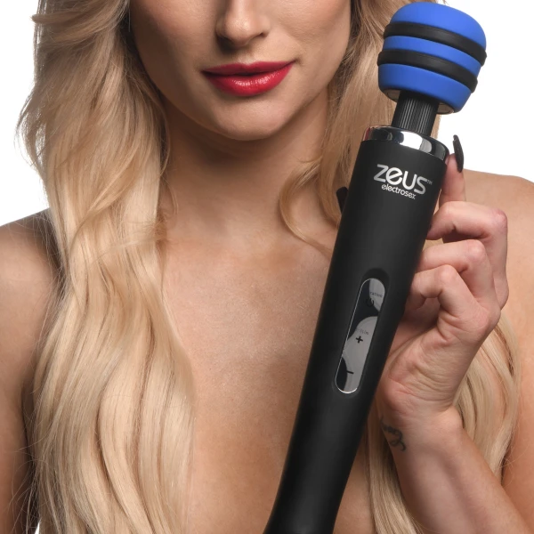 Zeus Blue Arc Plug In E-Stim Vibrating Wand