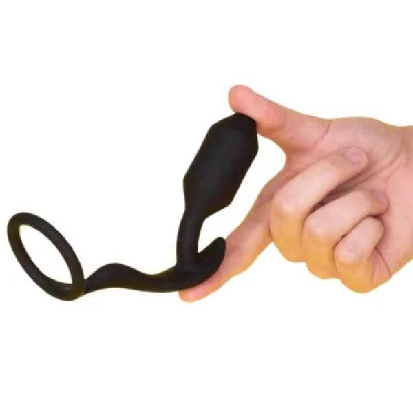 b-Vibe Snug and Tug Ring and Weighted Butt Plug — image 6 of 11