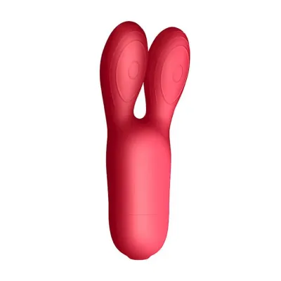 Rocks Off Sugarboo Coral Kiss Twin Clitoral Vibrator