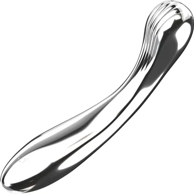Polii 7 Stainless Steel G Spot Dildo By Biird