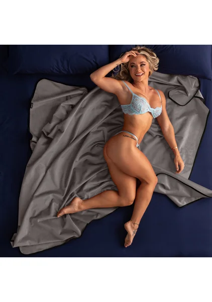 Fascinator King Size Lush Throw Moisture-Proof Sensual Blanket - Velvish Merlot 76" x 80" — image 25 of 25